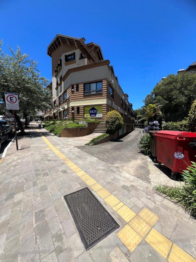 Amplo Apartamento A 200M Da Rua Coberta Apartman Gramado Kültér fotó